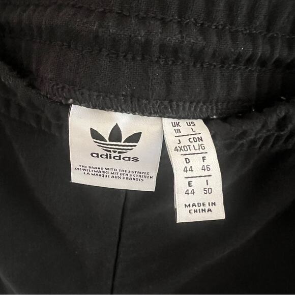 Adidas High Rise Split Ankle Side Zip Track Pant L - Picture 6 of 8